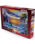 Παζλ Nova puzzle από 1000 κομμάτια - Ηλιοβασίλεμα - 1t